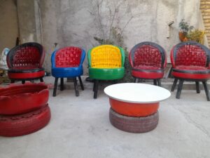 صندلی نرم لاستیکی برای کمردرد