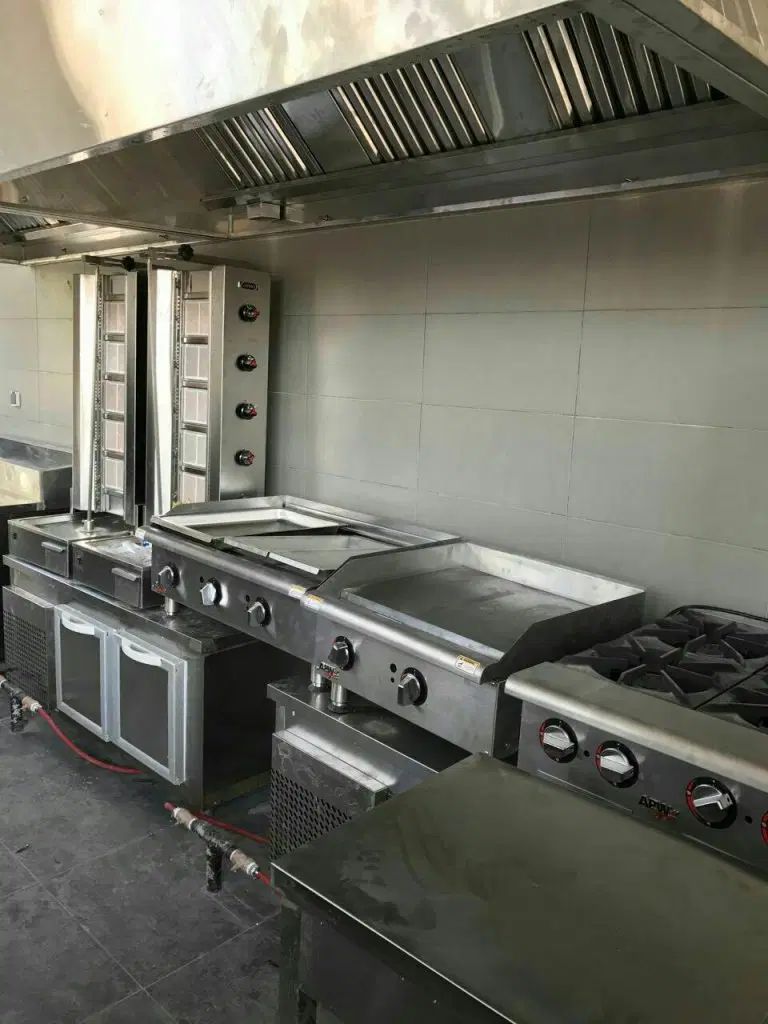 تجهیزات فست فود لوارم فست فود