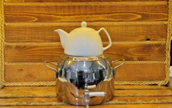 کتری قوری کف چدن ورقه ضخیم۶ لیتری وودکینگ ترکیه