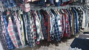 پیراهن کاپشنی پشمی